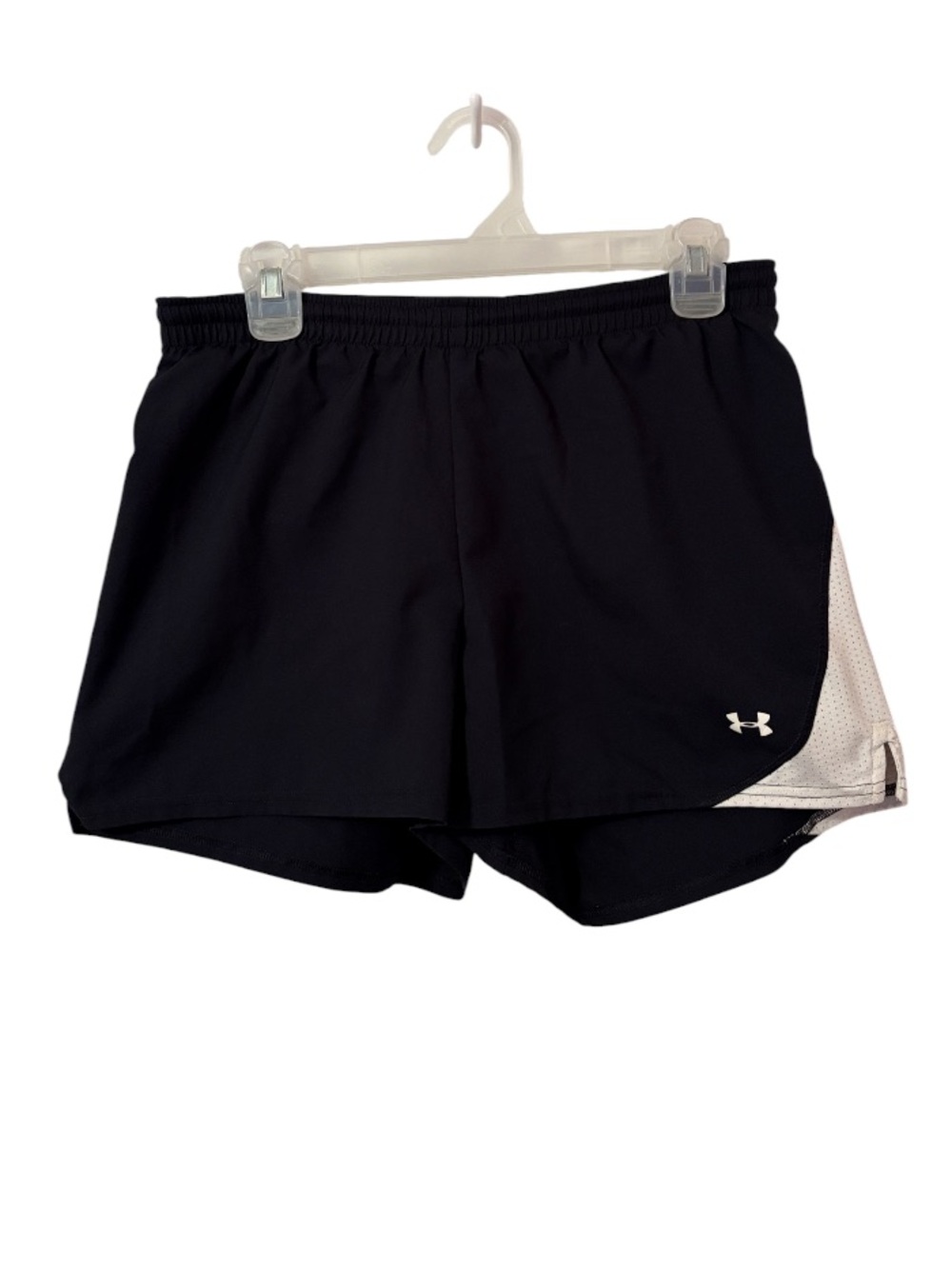 Under Armour Black & White Athletic Shorts